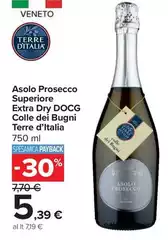 Terre d'Italia - Asolo Prosecco Superiore Extra Dry DOCG Colle Dei Bugni