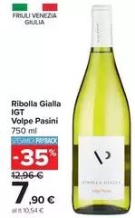 Pasini - Ribolla Gialla IGT Volpe