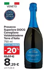 Terre d'Italia - Prosecco Superiore DOCG Valdobbiadene