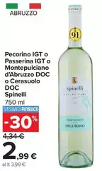 Spinelli - Pecorino IGT O Passerina IGT O Montepulciano D'Abruzzo DOC O Cerasuolo DOC