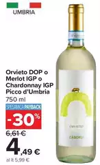 Picco D'Umbria - Orvieto Dop O Merlot IGP O Chardonnay IGP