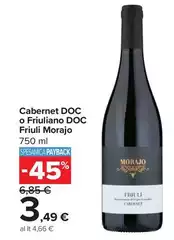 Morajo - Cabernet DOC O Friuliano DOC Friuli