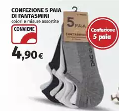 Confezione 5 Paia Di Fantasmini