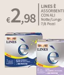 Lines - Assorbenti Con Ali Lines - Assorbenti Con Ali