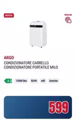 Argo - Condizionatore Carrello Condizionatore Portatile Milo