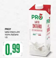 Latte Intero UHT 100% Italiano