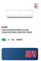 Haier - FISSO INNVERTER POMPA CLIMATizzatore H11U09TAB Haier - FISSO INNVERTER POMPA CLIMATizzatore H11U09TAB