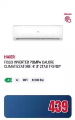 Haier - Fisso Inverter Pompa Calore Climatizzatore HIU12TAB Haier - Fisso Inverter Pompa Calore Climatizzatore HIU12TAB