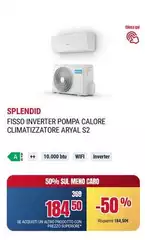 Splendid - Fisso Inverter Pompa Calore Climatizzatore Aryal S2 Splendid - Fisso Inverter Pompa Calore Climatizzatore Aryal S2