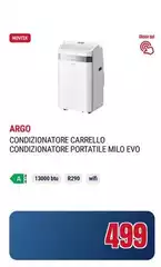 Argo - Condizionatore Carrello Condizionatore Portatile Milo Evo Argo - Condizionatore Carrello Condizionatore Portatile Milo Evo