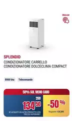 Splendid - Condizionatore Carrello Condizionatore Dolceclima Compact Splendid - Condizionatore Carrello Condizionatore Dolceclima Compact
