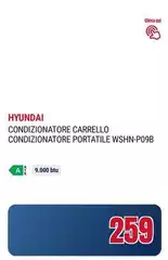 Hyundai - Condizionatore Portatile WSHN-P09B Hyundai - Condizionatore Portatile WSHN-P09B