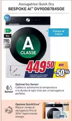Energia - Quick Dry Bespoke AlTM DV90DB7845GE