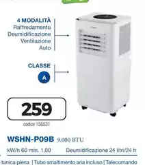 Whirlpool - 4 Modalita WSHN-P09B Whirlpool - 4 Modalita WSHN-P09B
