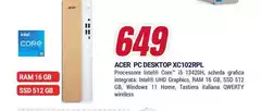 Acer - Pc Desktop Xc102rpl