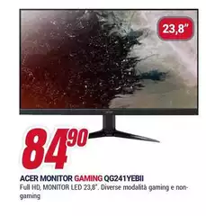 Acer - Monitor Gaming QG241YEBI