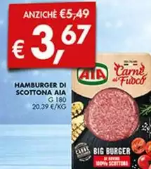 Aia - Hamburger Di Scottona