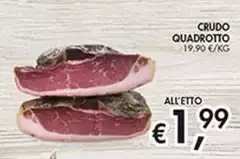 Crudo Quadrotto Crudo Quadrotto