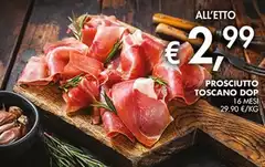 Prosciutto Toscano DOP Prosciutto Toscano DOP