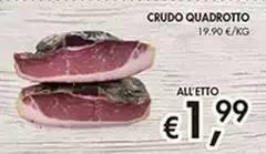 Crudo Quadrotto Crudo Quadrotto