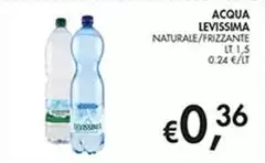 Levissima - Acqua Naturale Levissima - Acqua Naturale