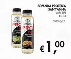 Sant' Anna - Bevanda Proteica Sant' Anna - Bevanda Proteica