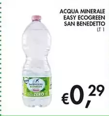 San Benedetto - Acqua Minerale Easy Ecogreen San Benedetto - Acqua Minerale Easy Ecogreen