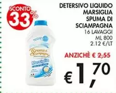 Spuma Di Sciampagna - Detersivo Liquido Marsiglia Spuma Di Sciampagna - Detersivo Liquido Marsiglia