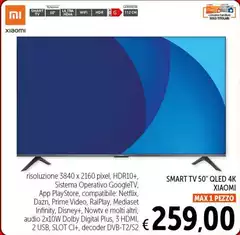 Xiaomi - Smart Tv 50" Qled 4k