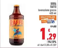Raffo - Birra Raffo - Birra