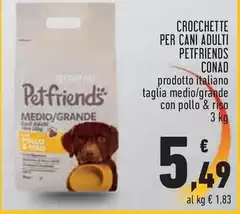 Petfriends - Crocchette Per Cani Adulti