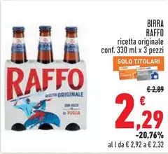 Raffo - Birra Raffo - Birra