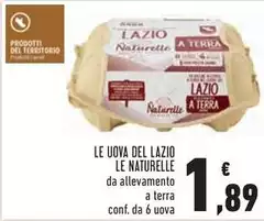Le Naturelle - Le Uova Del Lazio Le Naturelle - Le Uova Del Lazio
