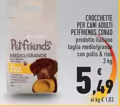 Petfriends - Crocchette Per Cani Adulti