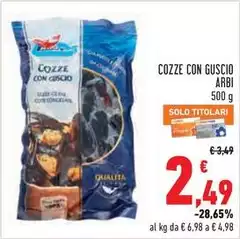 Arbi - Cozze Con Guscio