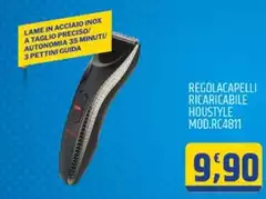 Regolacapelli Ricaricabile Mod.RC4811