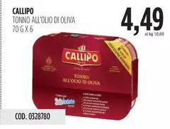 Callipo - Tonno All'olio Di Oliva