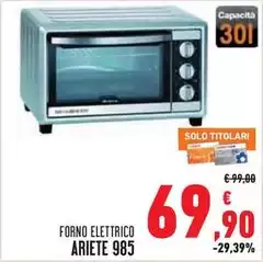 Ariete - Forno Elettrico 985