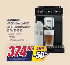 De Longhi - DeLonghi Macchina Caffe' Superautomatica ECAM4505G