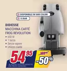 Didiesse - Macchina Caffé Frog Revolution