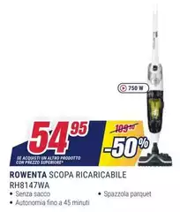 Rowenta - Scopa Ricaricabile RH8147WA