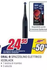 Oral b - Spazzolino Elettrico I02black