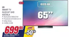 LG - Smart Tv Oled 65" Uhd 65c55la LG - Smart Tv Oled 65" Uhd 65c55la