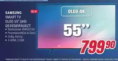 Samsung - Smart Tv Oled 55" Uhd QE55S86FALUXZT Samsung - Smart Tv Oled 55" Uhd QE55S86FALUXZT