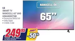 LG - Smart Tv Nanocell 65" Uhd 65NANO82T6B LG - Smart Tv Nanocell 65" Uhd 65NANO82T6B