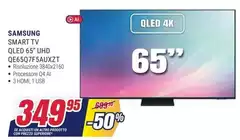Samsung - Smart Tv Qled 65" Uhd QE65Q75F75AUXZT Samsung - Smart Tv Qled 65" Uhd QE65Q75F75AUXZT