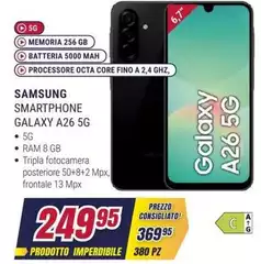 Samsung - Smartphone Galaxy A26 5G
