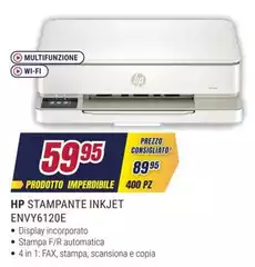 HP - Stampante Inkjet Envy6120e