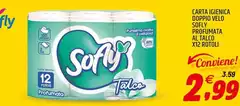 Sofly - Carta Igienica Doppio Velo Sofly - Carta Igienica Doppio Velo