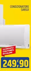 12.000 BTU/ Con Pompa Di Calore 12.000 BTU/ Con Pompa Di Calore